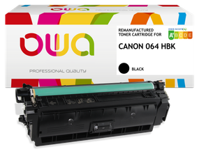 Cartouche laser remanufacturée Canon 064H - noir - OWA