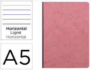 Clairefontaine - Age Bag Nomaddict - Carnet Brochure A5 - 14,8 x 21 cm - 192 Pages Lignées - Rose