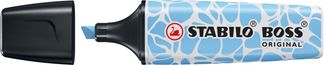 STABILO - Surligneur BOSS Original Graphic Edition - Fraîcheur de Bleu