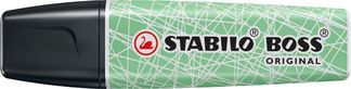 STABILO - Surligneur BOSS Original Graphic Edition - Menthe à l'Eau