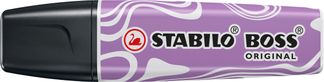 STABILO - Surligneur BOSS Original Graphic Edition - Mauve Glycine