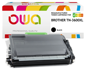 Cartouche laser remanufacturée Brother TN3600XL - noir - OWA