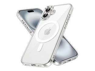 JAYM - Coque de protection pour Apple iPhone 16 - MagSafe - transparent