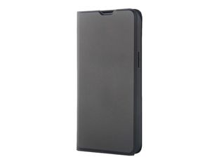 JAYM - Étui à rabat pour Samsung Galaxy S26 FE - toucher doux, support - noir