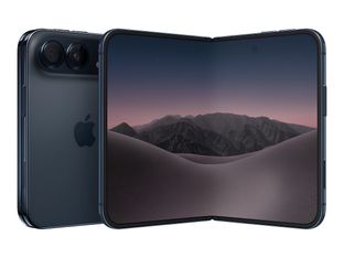 Apple iPhone Duo - Smartphone pliable - 5G - 256 Go - Ciel nocturne
