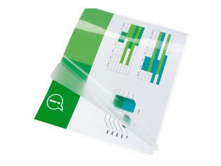 GBC HeatSeal Document Pouch - pack de 25 - brillant - 154 x 216 mm - pochettes plastifiées