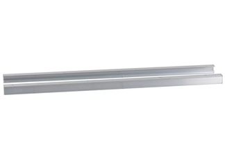 Paire de rails aluminium pour dossier suspendus - 76 cm - Gautier