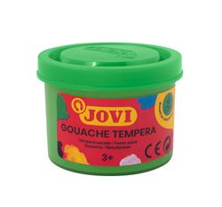 Témpera Jovi verde medio 35 ml – Pintura escolar lavable para manualidades