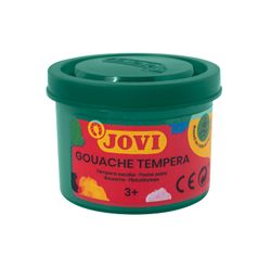 Témpera Jovi verde oscuro 35 ml – Pintura escolar lavable para manualidades