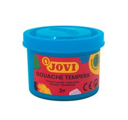 Témpera Jovi azul cyan 35 ml – Pintura escolar lavable para manualidades