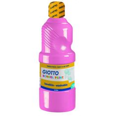 Giotto tempera lavable rosa 500 ml