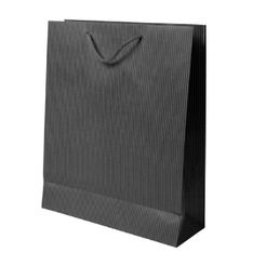 Bolsa regalo 390x320x115 kraft negra