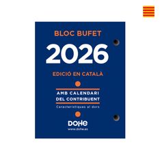 Dohe Bloc Bufete 2026 8.5x11cm
