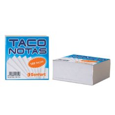 Taco de notas 10x10 500 hojas blanco