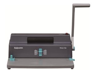 Fellowes Metal 50R - Máquina encuadernadora - alambre - diámetro máximo: 50 mm - perforación: 12 hojas - encuadernado: 450 hojas