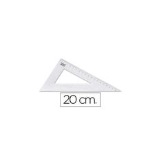 Cartabon 20 cm liderpapel transparente