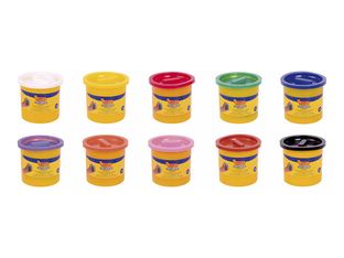 JOVI Softh Dough Blandiver - Ensemble de pâte à modeler - 110 g - variée (pack de 10)