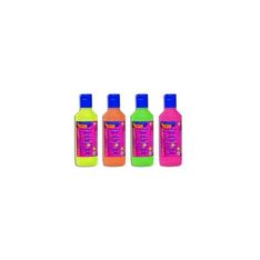 Tempera 250ml fosforescente amarillo