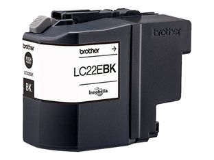 Brother LC22EBK - Súper Alto Rendimiento - negro - original - cartucho de tinta - para Brother MFC-J5920DW