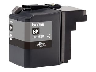 Brother LC12EBK - Capacidad XL - negro - original - cartucho de tinta - para Brother MFC-J6925DW; INKvestment Business Smart Pro MFC-J6925DW