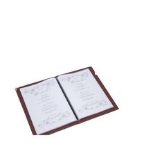 Securit - Pack de 10 inserts doubles transparents A4 - Polypropylène - 4 compartiments