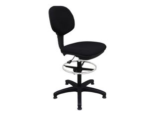 Tabouret assis-debout BUDGET - noir