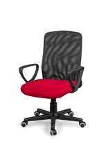 Silla de oficina coco roja