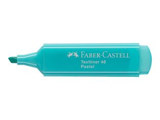 Faber-Castell TEXTLINER 46 Pastel - Surligneur - turquoise - encre à l'eau - 1-2-5 mm