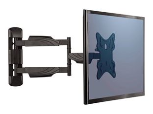 Fellowes - Abrazadera - para TV - negro - tamaño de pantalla: hasta 55'' - se puede instalar en la pared