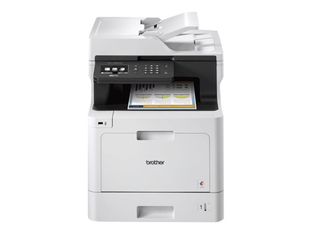 Brother MFC-L8690CDW - Impresora multifunción - color - laser - 215.9 x 355.6 mm (original) - A4/Legal (material) - hasta 31 ppm (copiando) - hasta 31 ppm (impresión) - 300 hojas - 33.6 Kbps - USB 2.0, Gigabit LAN, Wi-Fi(n), host USB