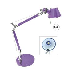 Lampara led flexo soho morado