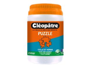 Cléopâtre Cléo'Puzzle - Colle et vernis pour puzzle - 250 gr