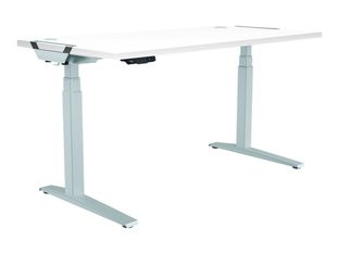 Fellowes Levado - Parte superior de mesa - rectangular - blanco