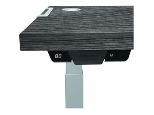 Fellowes Levado - Parte superior de mesa - rectangular - roble newport