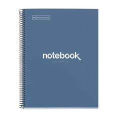 Miquel rius notebook 1 color A4 80 hojas 5x5 90g emotions marino
