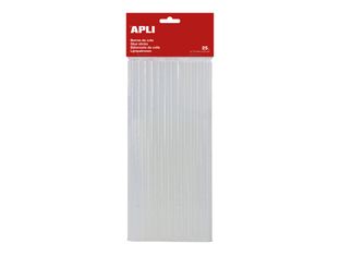 Apli Kids - 25 bâtons de colle thermofusible - 7.5 mm x 20 cm - transparent