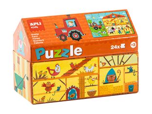 APLI kids - Farmhouse Puzzle - puzzle