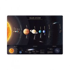 Vade sobremesa 35x50 sistema solar