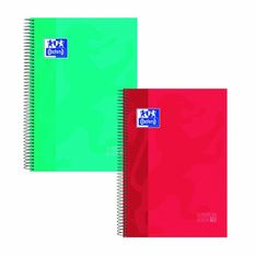 Oxford europeanbook 10 colores A4+ 150 hojas 5x5 tapa extradura school classic