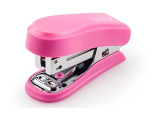 Novus Mini - Grapadora - 12 hojas - 24/6, 26/6 - metal, plástico - rosa brillante