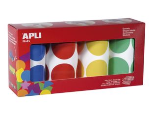 APLI kids - Adhésif décoratif - 1416 pièces - rond - 45 mm