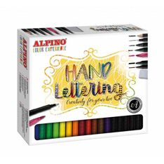 Sert hand lettering 30 unidades color experience
