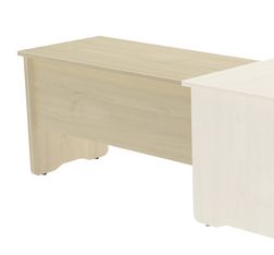 Ala para mesa de oficina serie work 100x60 roble -haya