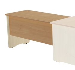 Ala para mesa de oficina serie work 100x60 roble -roble