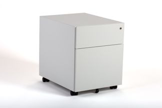 Buck metalico 1 cajon+archivo gris ral 7035