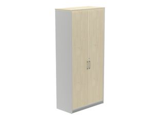 rocada STORE - Aparador - 4 baldas - 2 Puertas - melamina - verde haya, aluminio