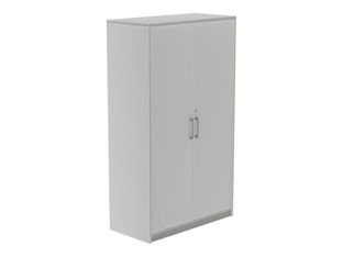 rocada STORE - Aparador - 3 baldas - 2 Puertas - melamina - gris, aluminio