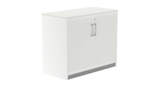 Armario bajo con puertas 78x90x45 estructura blanca puertas blanca