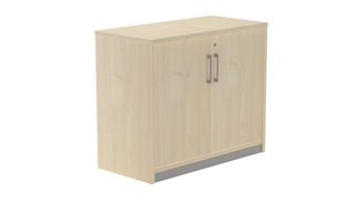 Armario bajo con puertas 78x90x45 estructura roble puertas haya