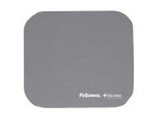 Fellowes Mouse Pad with Microban Protection - Alfombrilla de ratón - plata mate
